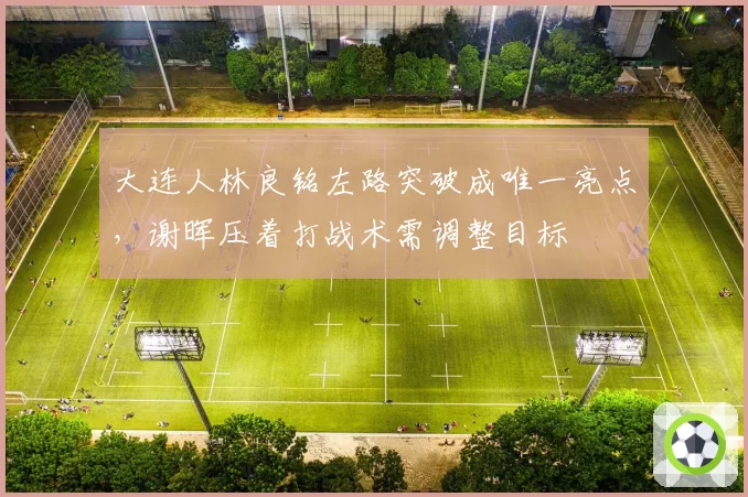 大连人林良铭左路突破成唯一亮点,谢晖压着打战术需调整目标